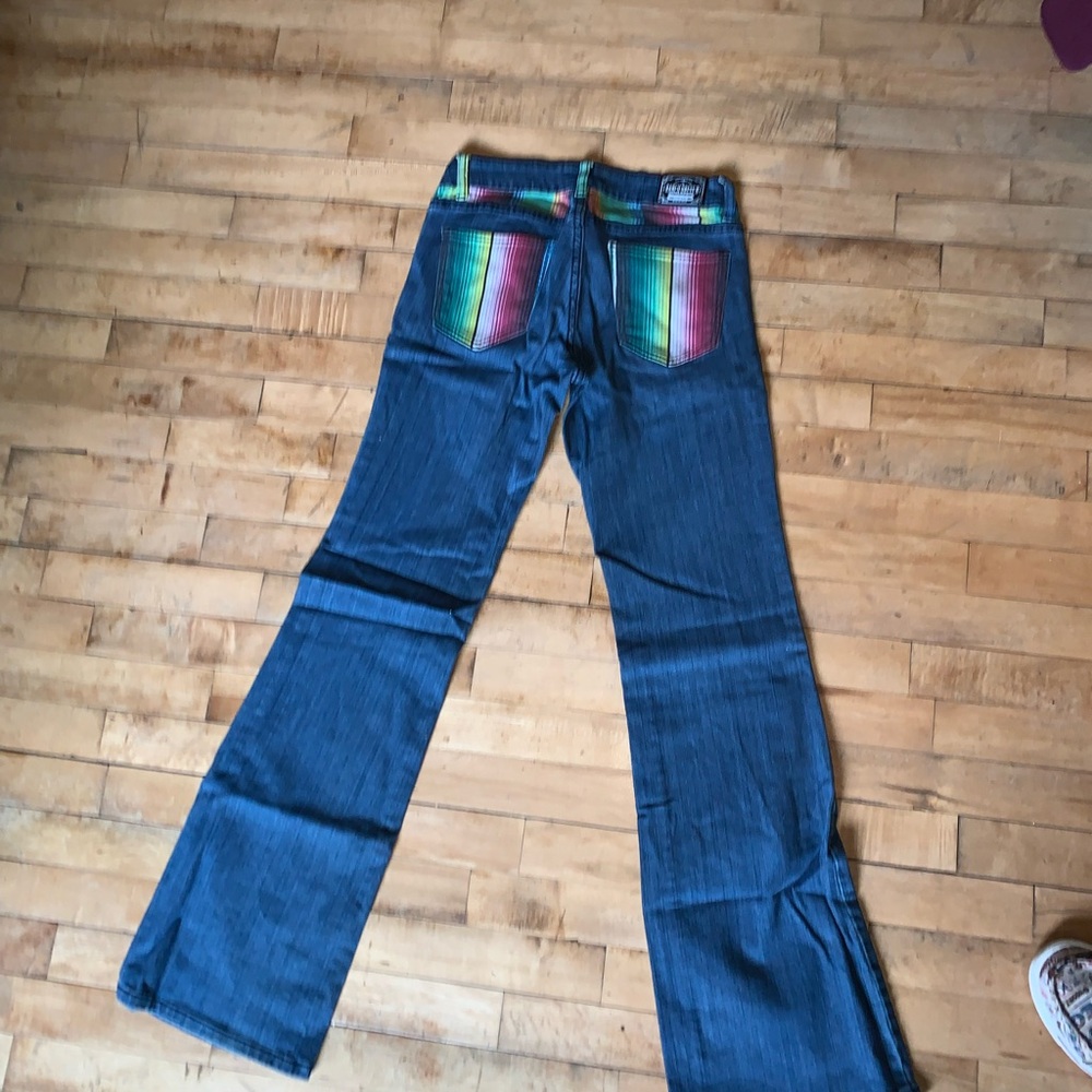Ranch Dress’n Serape jeans Size 4